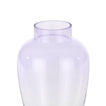 Vaza decorativa sticla KENYASI, violet transparent, 421356 - 1