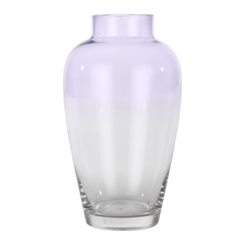 Vaza decorativa sticla KENYASI, violet transparent, 421356 - 1