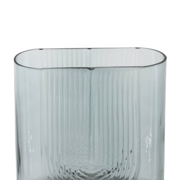Vaza decorativa sticla SEPATONG, verde menta, 421366