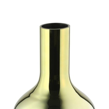 Vaza decorativa sticla SAMUNTAI, auriu transparent, 421372 - 1