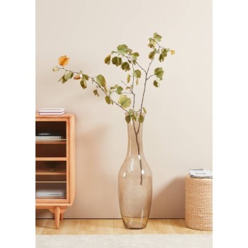 Vaza decorativa sticla LONGKALI, maro, 421375 - 1