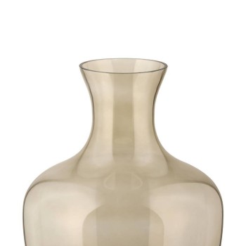 Vaza decorativa sticla LONGKALI, maro, 421378 - 1