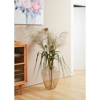 Vaza decorativa sticla LONGKALI, maro, 421378 - 1