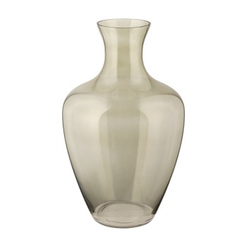 Vaza decorativa sticla LONGKALI, maro, 421378 - 1