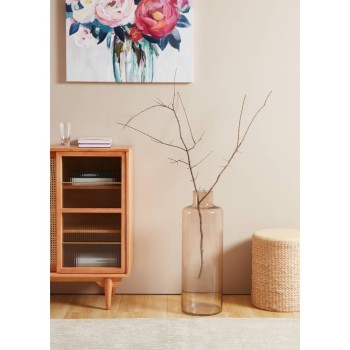 Vaza decorativa sticla NABAS, maro, 421382 - 1