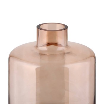 Vaza decorativa sticla NABAS, roz, 421386 - 1