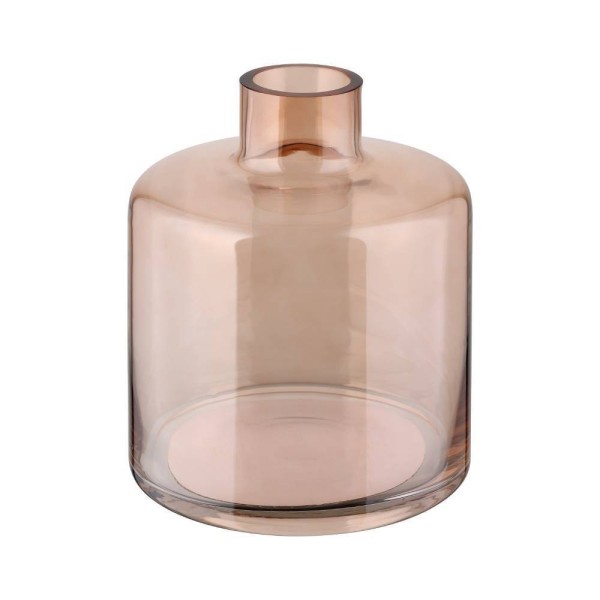 Vaza decorativa sticla NABAS, roz, 421386 - 1