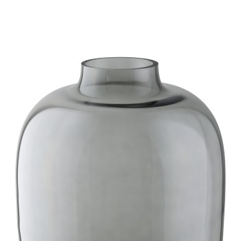 Vaza decorativa sticla CULASI, gri, 421389 - 1