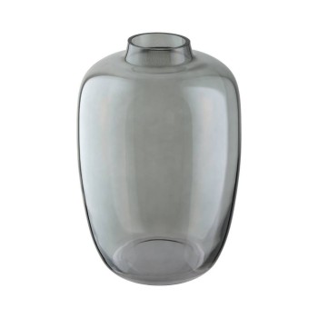 Vaza decorativa sticla CULASI, gri, 421393