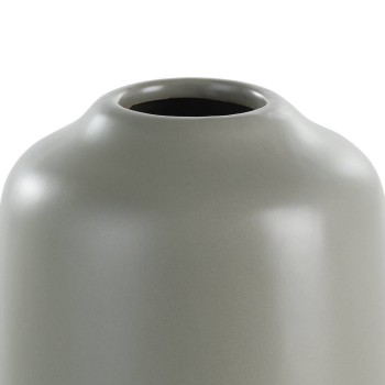 Vaza decorativa ceramica LOVRAN, gri, 421397 - 1