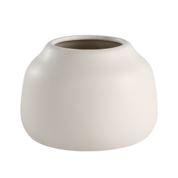 Vaza decorativa ceramica LOVRAN, crem, 421398
