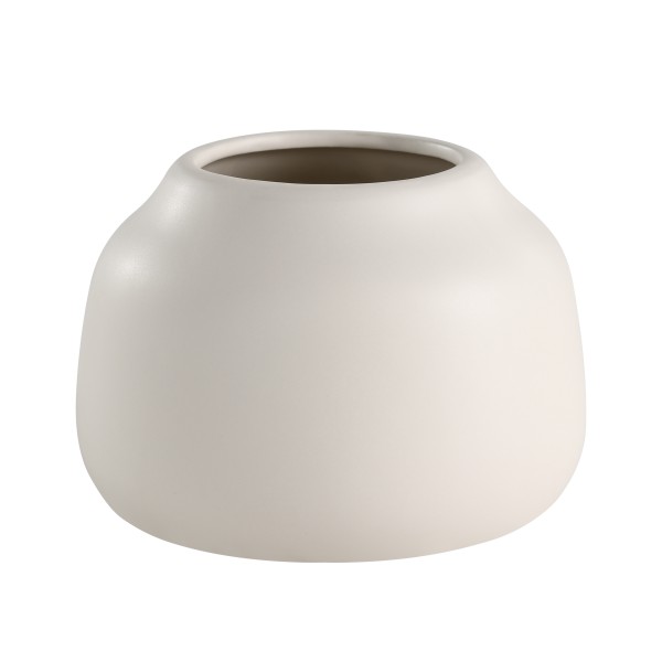 Vaza decorativa ceramica LOVRAN, crem, 421398 - 1