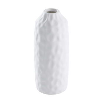 Vaza decorativa ceramica LOVRAN, alb, 421399