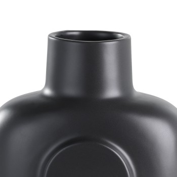 Vaza decorativa ceramica LYAGLAN, negru, 421408 - 1