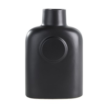 Vaza decorativa ceramica LYAGLAN, negru, 421408 - 1