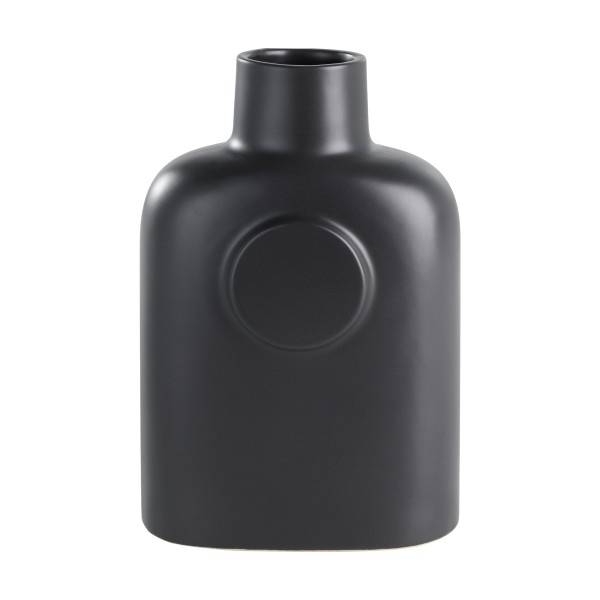 Vaza decorativa ceramica LYAGLAN, negru, 421408 - 1