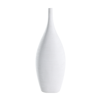 Vaza decorativa ceramica SARYKSU, alb, 421409