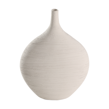 Vaza decorativa ceramica SARYKSU, bej, 421411
