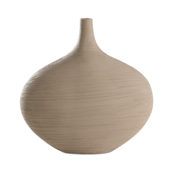 Vaza decorativa ceramica SARYKSU, maro, 421412