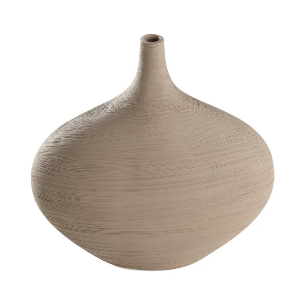 Vaza decorativa ceramica SARYKSU, maro, 421412 - 1