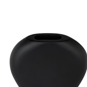 Vaza decorativa lemn de mango MELOBODY, negru, 421426 - 1