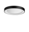 Plafoniera IDEAL LUX PLANET 328157, D50, LED 28W, 3000K, finisaj negru, difuzor alb