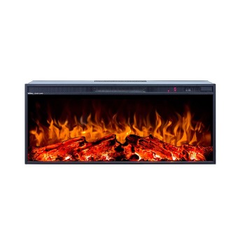 Semineu electric incorporabil ArtFlame TASMANIA, 367x883x160mm, 1500W, 2 trepte încălzire, 5 niveluri intensitate flăcări