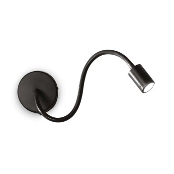 Aplica de perete FOCUS-1 AP1 097190 Ideal Lux, LED 3W, 200lm, negru - 1