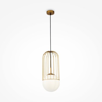 Pendul MAYTONI Telford P363PL-01G, D20, E27, 1x40W, gold - 1