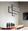Lustra FRAME SP Rettangolo 269382 Ideal Lux, LED 93W, 10700 lm, negru