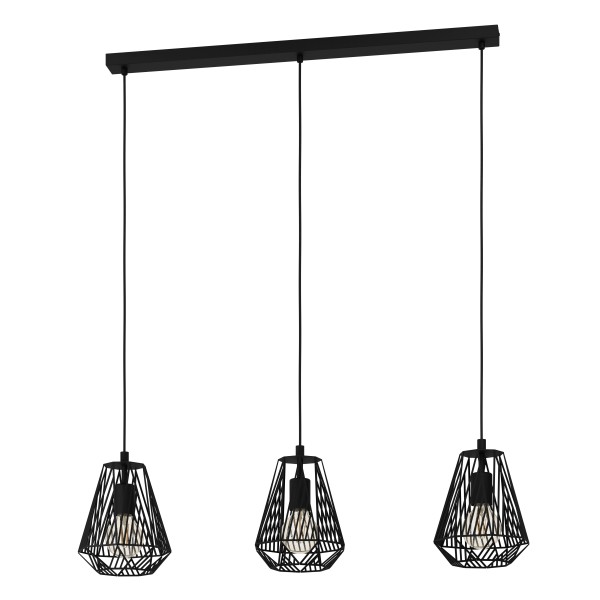 Lustra EGLO STYPE 43693, E27 3X40W, Negru - 1