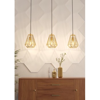 Lustra EGLO STYPE 43696, E27 3X40W, Auriu - 1