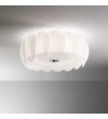 Plafoniera moderna OVALINO PL5 093963 Ideal Lux, alb