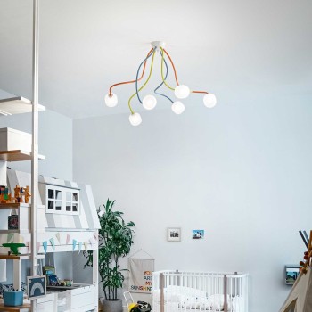 Plafoniera OCTOPUS PL6 174976 Ideal Lux, color - 1