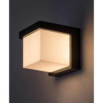 Aplica perete exterior Rabalux 77095 ANDELLE cu LED, negru - 1