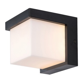 Aplica perete exterior Rabalux 77095 ANDELLE cu LED, negru - 1