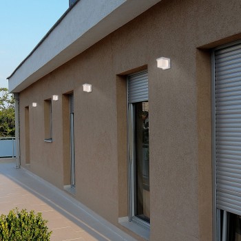 Aplica perete exterior Rabalux 77096 ANDELLE cu LED, alb - 1