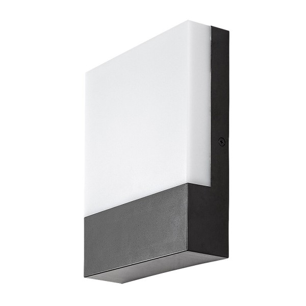 Aplica perete exterior Rabalux 77097 GIMONE cu LED, 10W, negru - 1