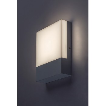 Aplica perete exterior Rabalux 77098 GIMONE cu LED, 10W, alb - 1