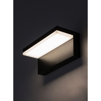 Aplica perete exterior Rabalux 77092 ZARAGOZA cu LED, 10W, negru - 1