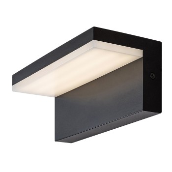 Aplica perete exterior Rabalux 77092 ZARAGOZA cu LED, 10W, negru - 1