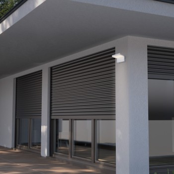 Aplica perete exterior Rabalux 77093 ZARAGOZA cu LED, 10W, alb - 1