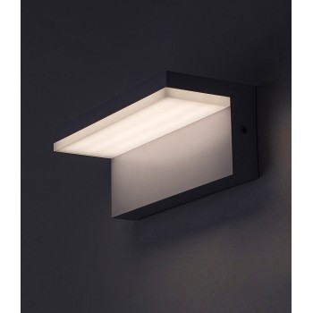 Aplica perete exterior Rabalux 77093 ZARAGOZA cu LED, 10W, alb - 1