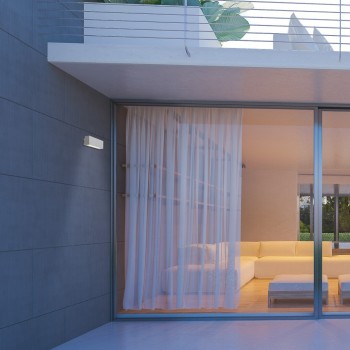 Aplica perete exterior Rabalux 77076 MATARO cu LED, 10W, alb - 1