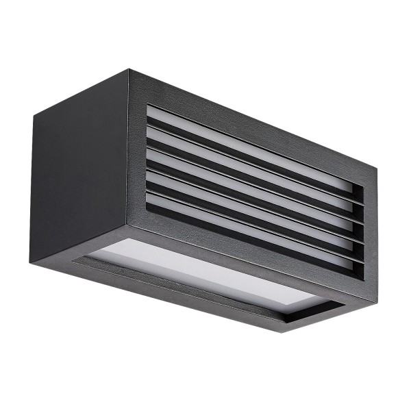 Aplica exterior Rabalux 77100 LUBLIN cu LED, 10W, negru - 1