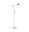 Lampa de podea IDEAL LUX FUTURA PT 204956, LED 12.5W, 1100lm, 4000K, aluminiu