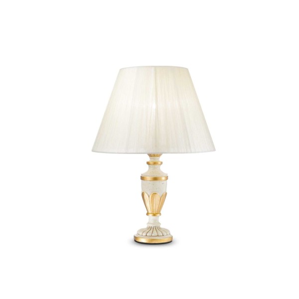 Lampa de masa IDEAL LUX FIRENZE TL1 012889, E14 1X40W, auriu
