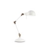 Lampa de birou IDEAL LUX TRUMAN TL1 145198, E27 1X60W, alb
