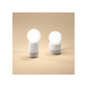 Lampa de masa IDEAL LUX CREAM TL1 D19 305271, G9 1X15W, alb