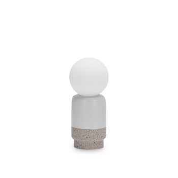 Lampa de masa IDEAL LUX CREAM TL1 D22 305264, G9 1X15W, alb